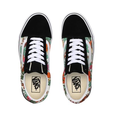 Vans Multi Tropic Old Skool - Kadın Spor Ayakkabı (Siyah)